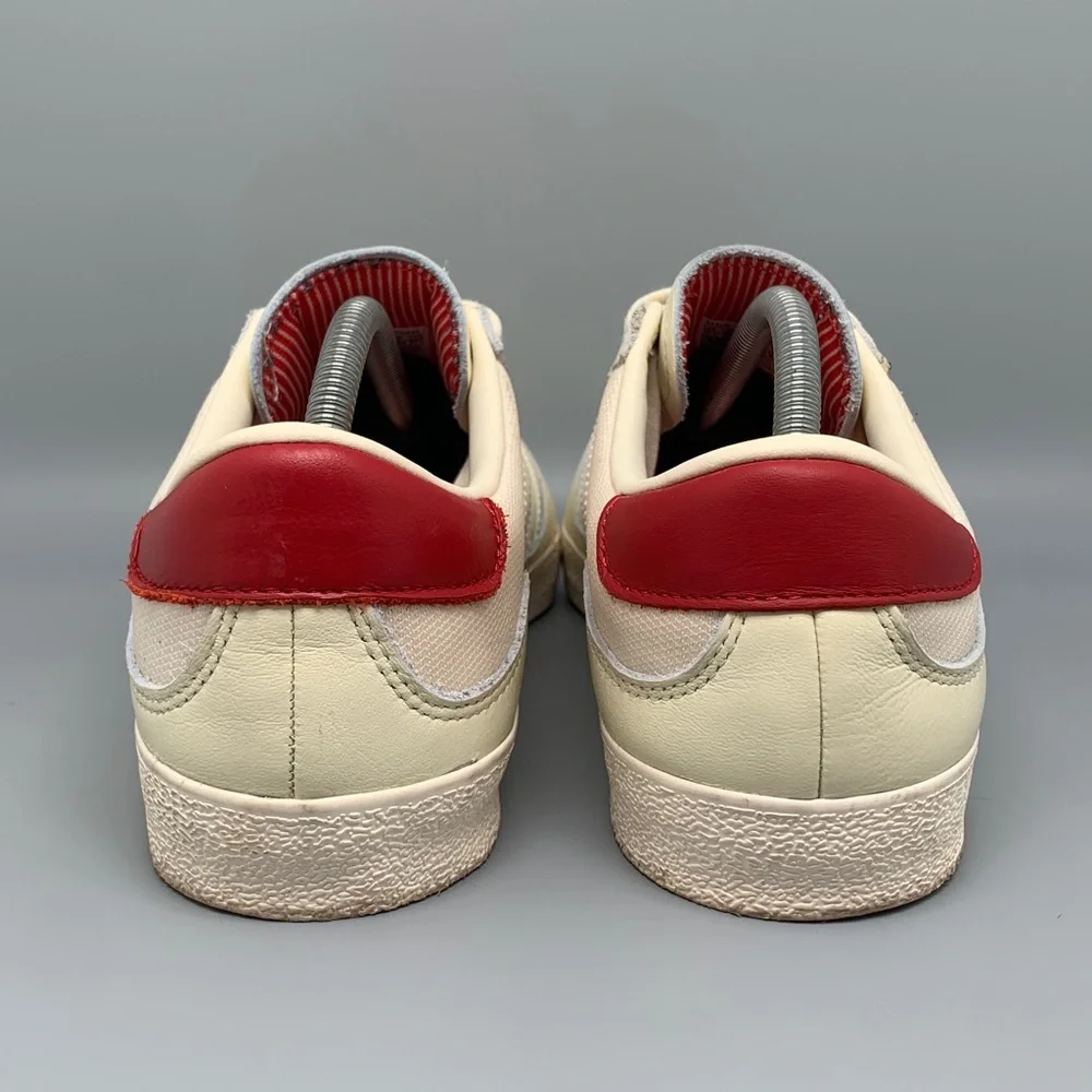Adidas‎ Puig Indoor White Red Soccer Shoes GW3150 Men’s Sz 10.5